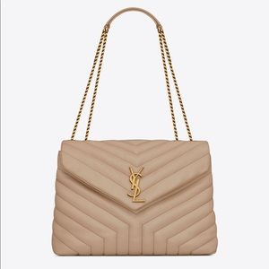 Saint Laurent Loulou Medium Quilted Leather Crossbody